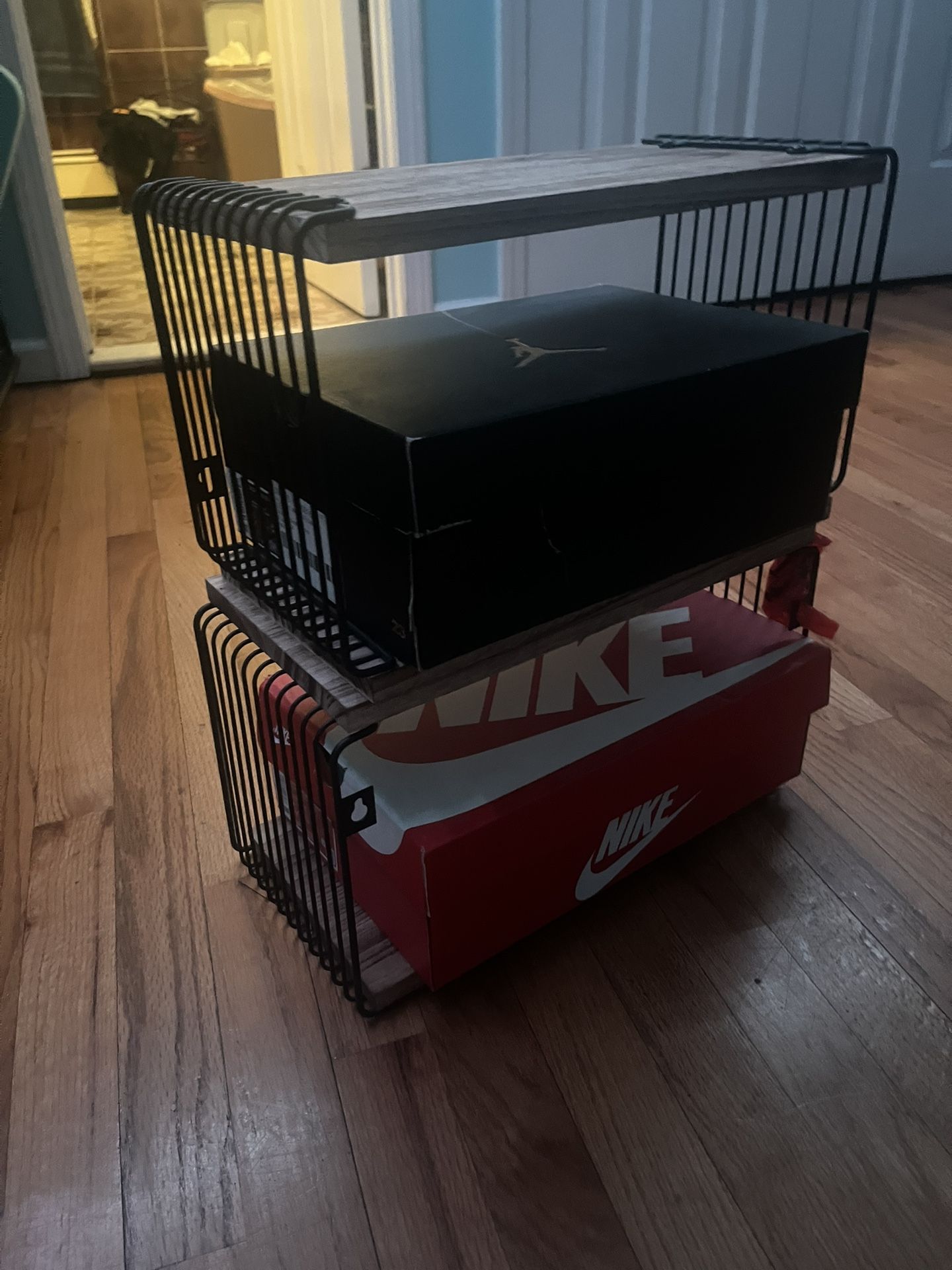 Shoe Box Shelf
