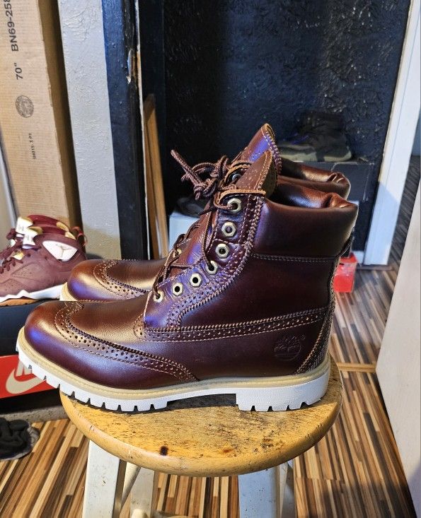 Timberland 6" Waterproof Oxford Boot Exclusive Great Cond Sz 10.5 $225