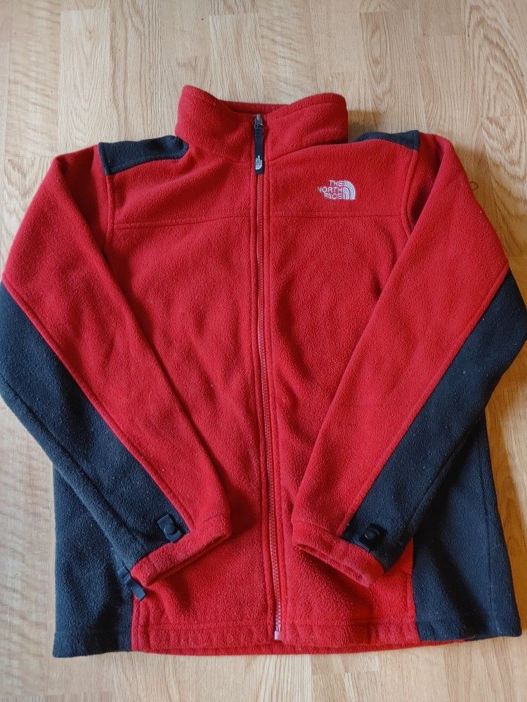 This Is A Must-have Youth Size Large North Face Zip Up Fleece! It Was Only Worn Once. This Is A Perfect Jacket For Any Child Who Has Good Fashion.