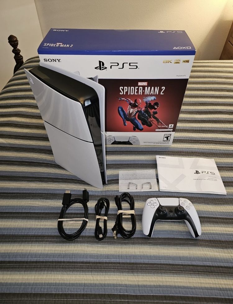 PlayStation 5 Marvel Spider-Man 2 Slim Digital Edition Console
