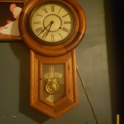 Antique Regulator Wall Clock