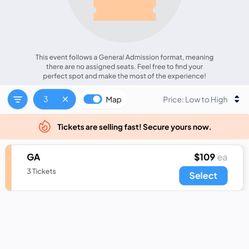 3 Michael Marcagi Tickets For Sale! Only $25 Each!
