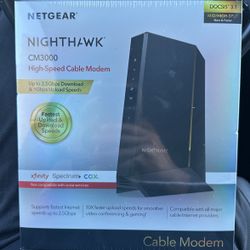 Nighthawk CM3000  High- Speed Cable Modem 