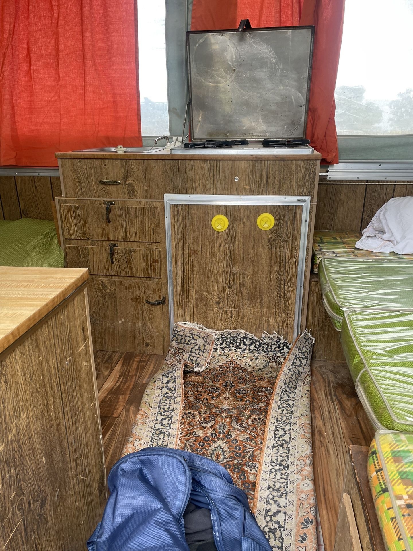 1975 Jayco Pop Up Trailer Camping