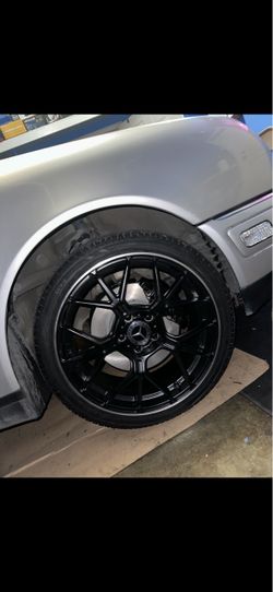 Mercedes 18” new amg style rims new tires sets