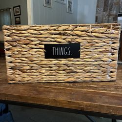 Rae Dunn Things Basket