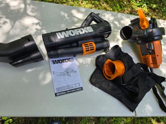 WORX BLOWER/VAC/MULCHER WG509