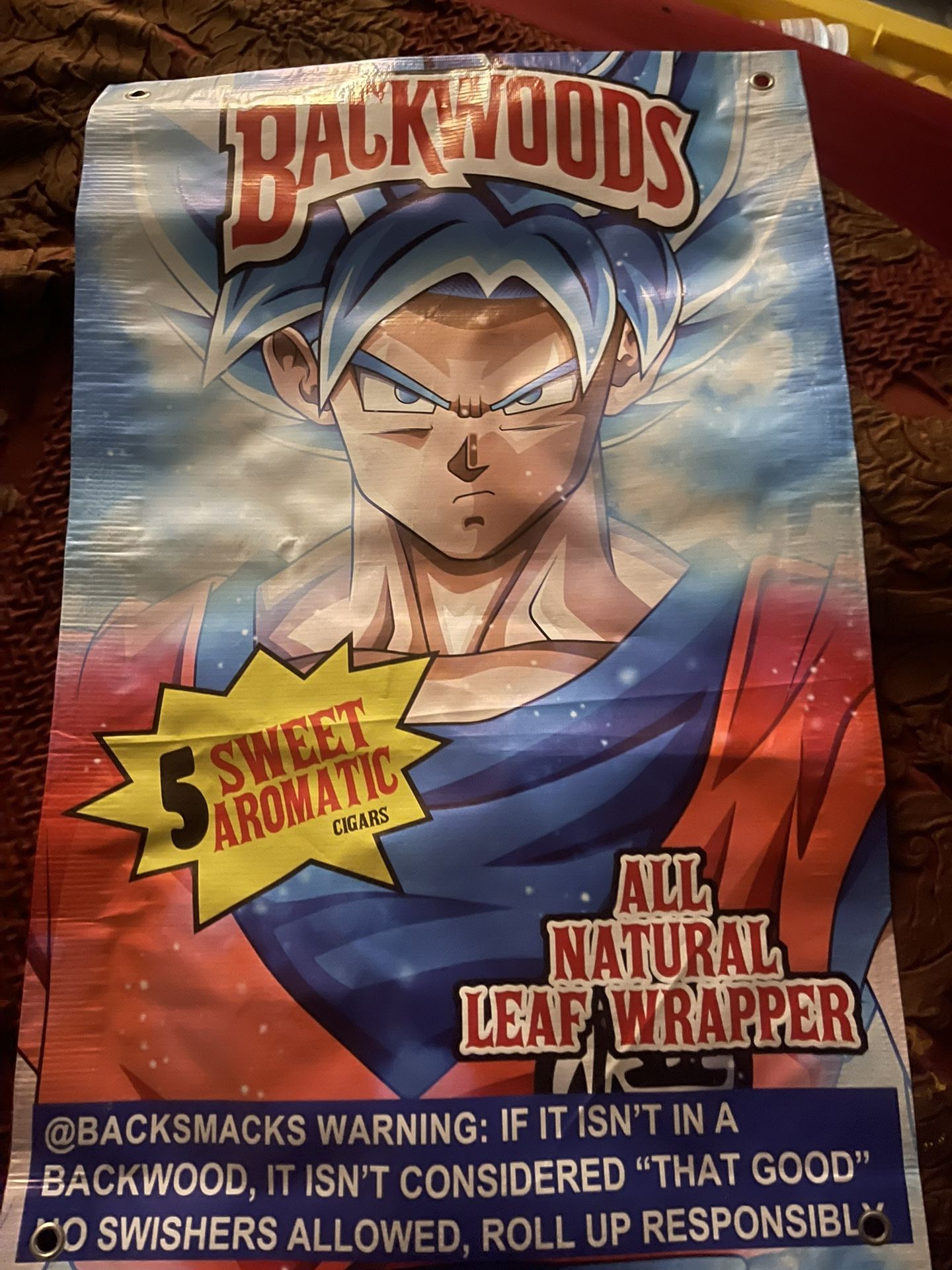 BACKWOODS ANIME CUSTOM VINYL MEDIA POSTERS Sonic & Dragon Ball , Dragon Ball Z