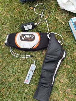 Vibro Massage Belt with Controller and Adapter