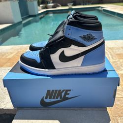 Jordan 1 UNC Toe Size 10 men NEW with box never worn. 