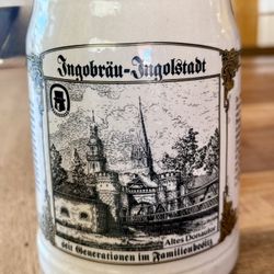 Vintage 1983 Rastal Grenzhausen Warsteiner  Branded Beer Mug