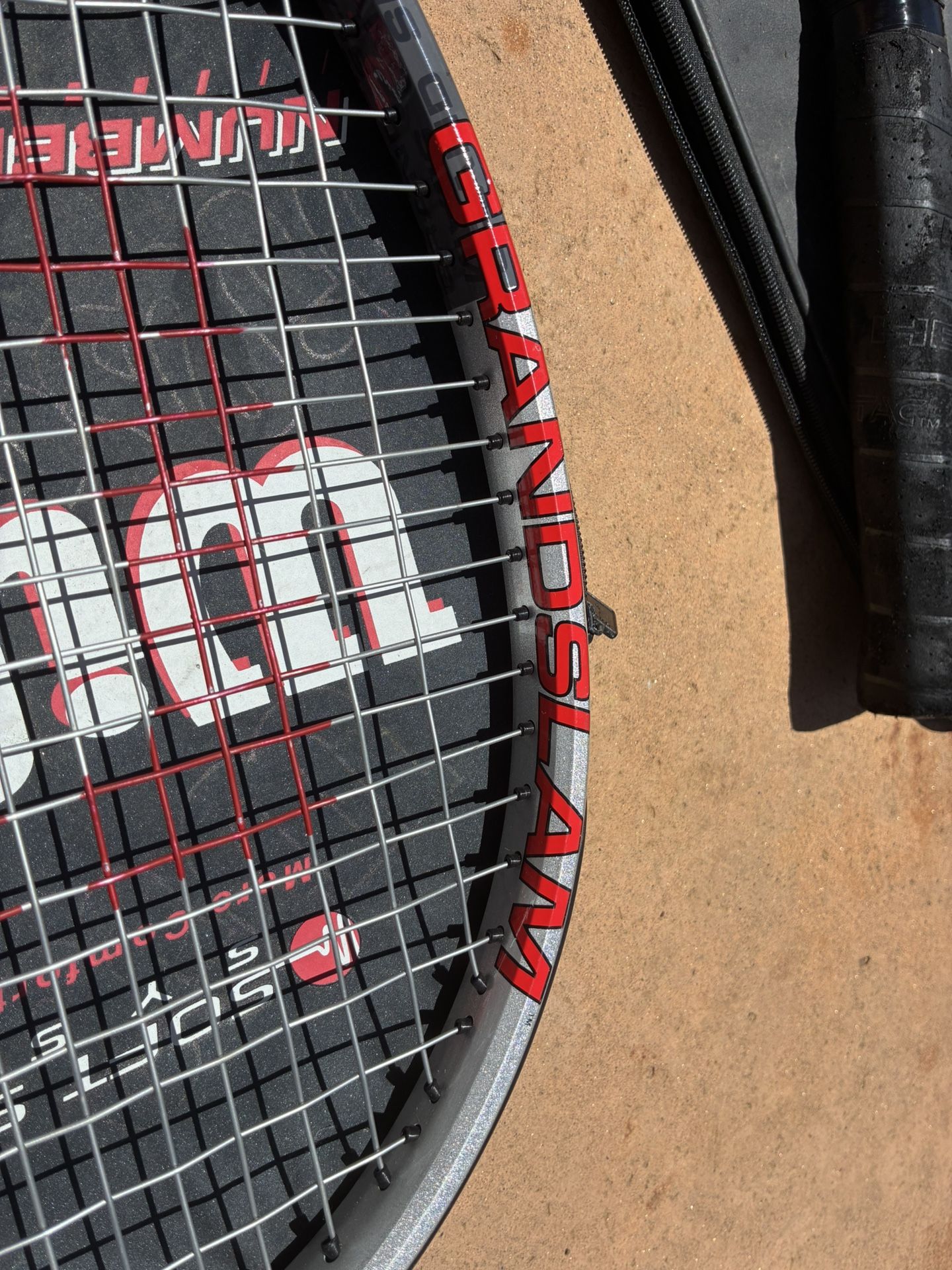 One Head, Titanium, Tennis Racket, One Wilson, Titanium Tennis Racket