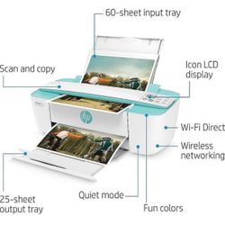 HP Deskjet 3755 All In One Printer Brand New 