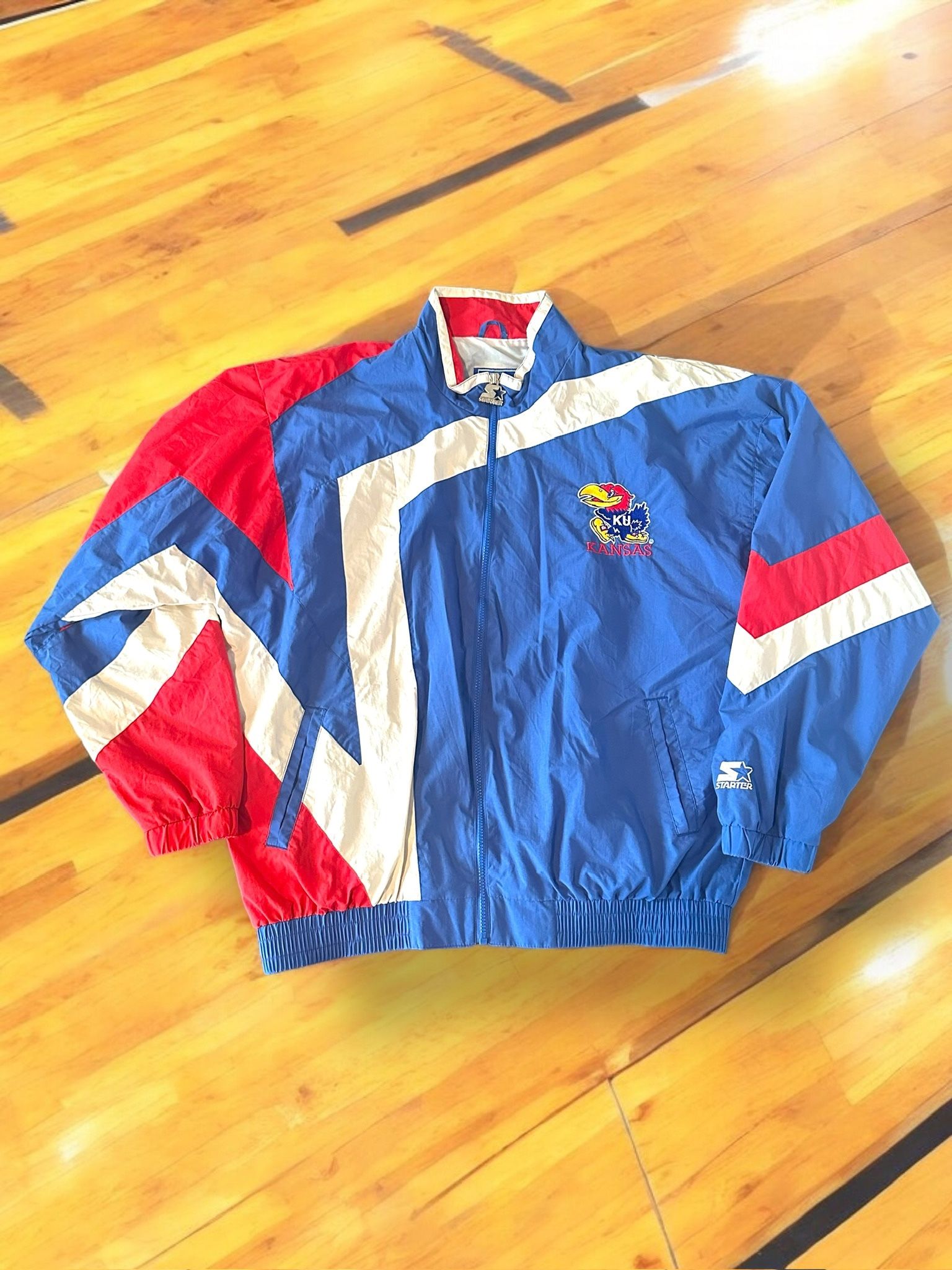 Rare Kansas University Retro Starter Jacket (KU)