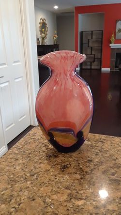 Large vase home decor