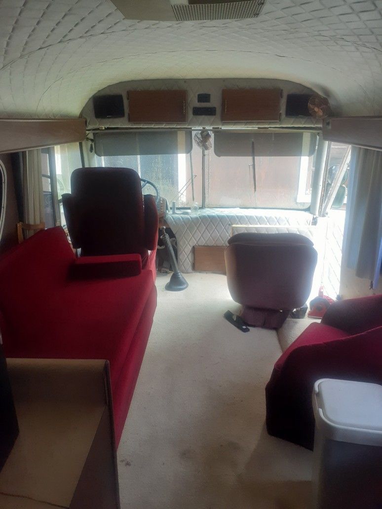 1956 GMC Bus Fully Converted With Bedroom Bathroom And Kitchen