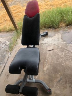 Bow flex bench