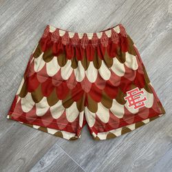 Eric Emanuel EE Basic Shorts 'Brown/Red'
