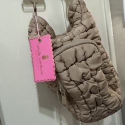 NEW SIMPLY SOUTHERN PUFFER CROSSBODY PURSE 