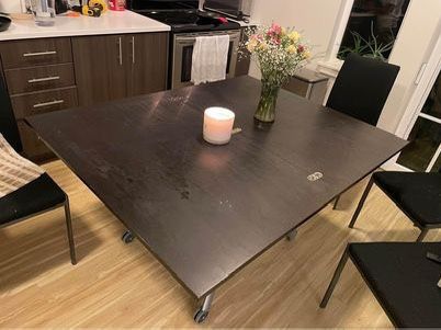 Adjustable Dining Table / Coffee Table