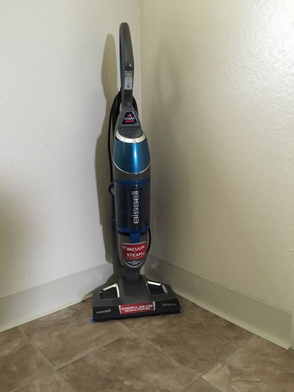Bissell symphony vacuum cleaner and steam mop