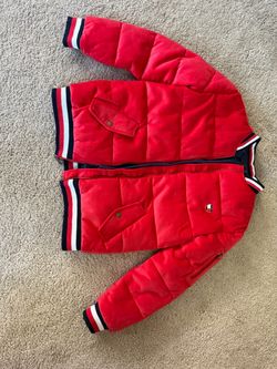 Tommy Hilfiger Kids Red Puffer Jacket
