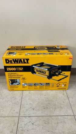 DEWALT DWPW2600 13 AMP JOBSITE ELECTRIC COLD WATER PRESSURE WASHER.
