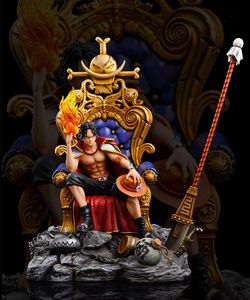 One Piece Portgas D. Ace "Throne Version" statue