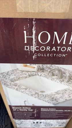 Home decorators collection 37 inch vanity top with backsplash