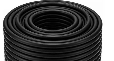 7/16 Inch X 150 ft Solid Core Rubber Rope with Cutter