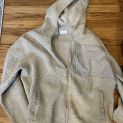 Men's size large fleece hoodie 