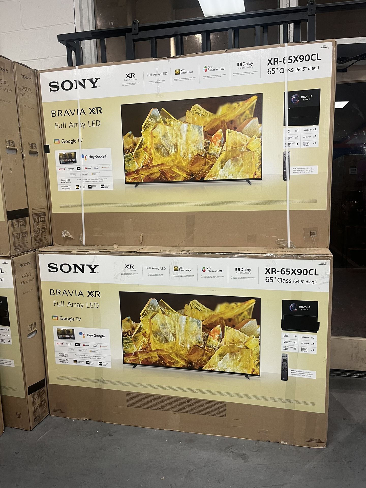 65β Sony Bravia Full Array X90L Series 4k Smart Tv