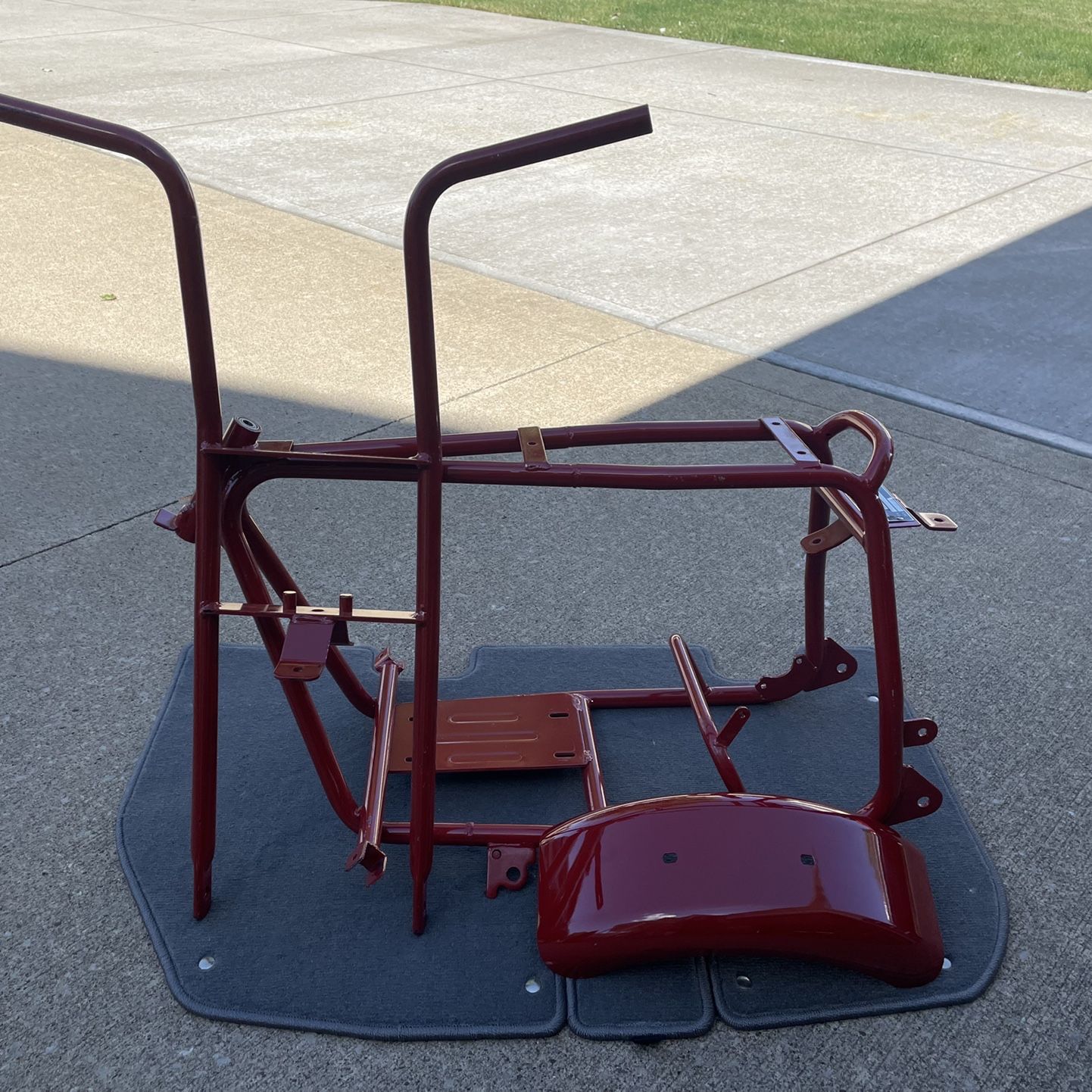 coleman mini bike frame for sale 3545 and Fork Kit - Shop Karting Parts Jig welded from high quality 7/8 O.D Coleman 200 mini bike frames