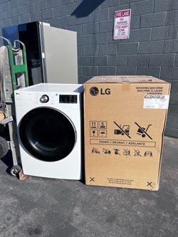 Lg washer and dryer set gas   Is  open box