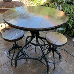 Table 36 Dia . And 3 Stools 