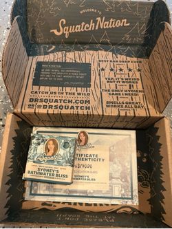 Dr. Squatch Sydney’s Bathwater Bliss Soap – Limited Edition (#63/5000) w/ Certificate
