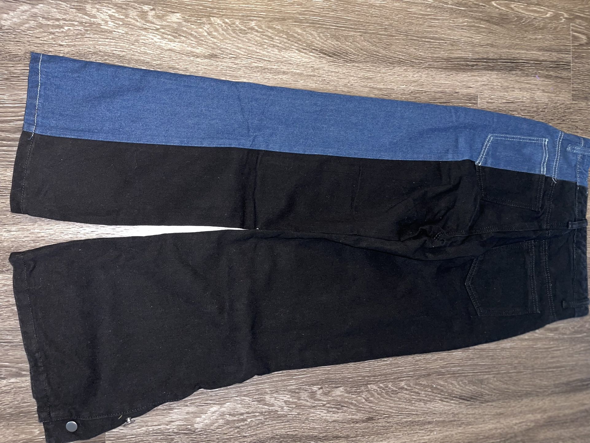 Vintage Two Color Jeans