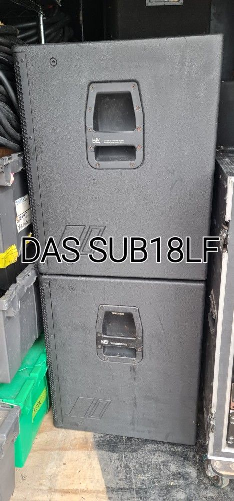 DAS 18" Subs (Pair) DAS SUB18HF PASSIVE