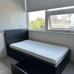 Twin Bed Frame & Mattress