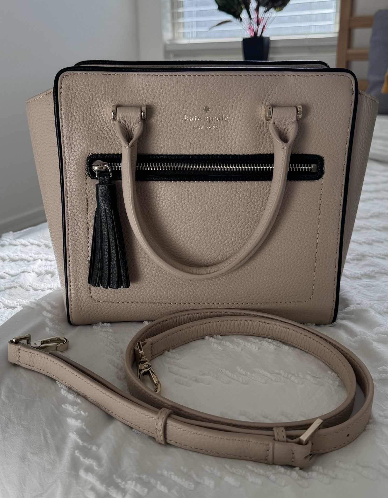 Kate Spade New York Chester Street Small Allyn Pebble Leather Satchel