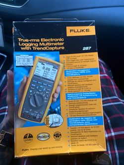 True-rms Electronic Logging Multimeter with TrendCapture