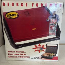 George Foreman Jumbo Size Grill