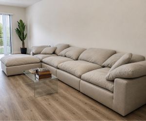 GREY MODULAR SECTIONAL 🩶 SECCIONAL MODULAR EN GRIS
