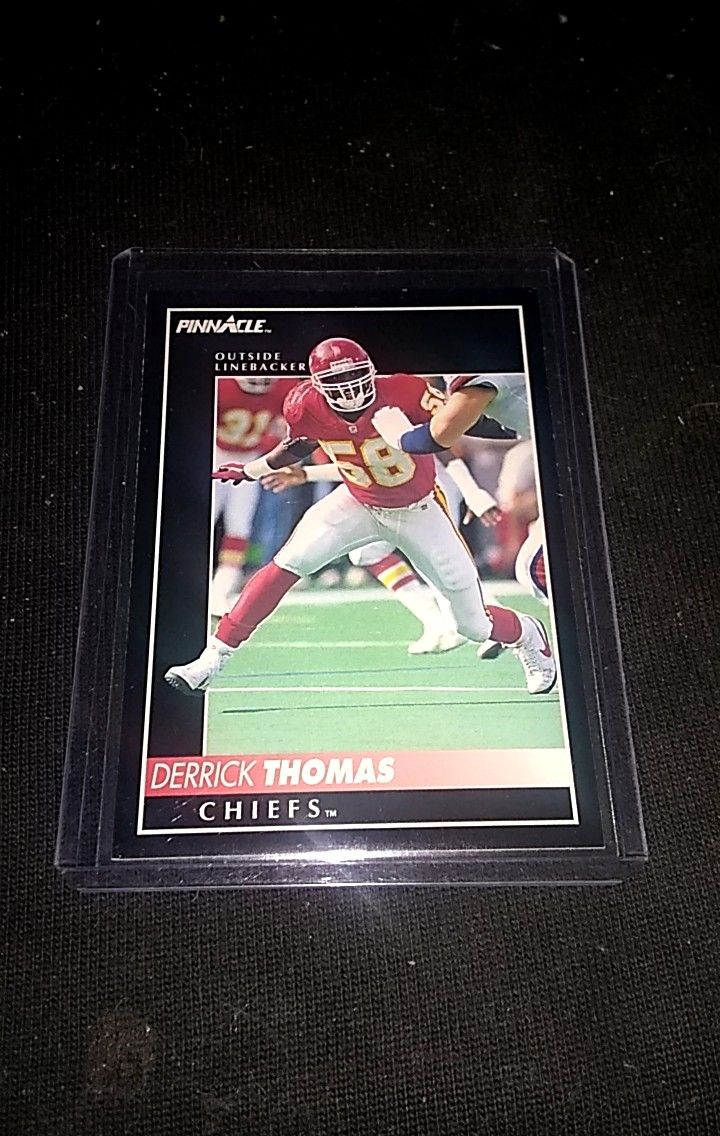 Derek Thomas chiefs football card