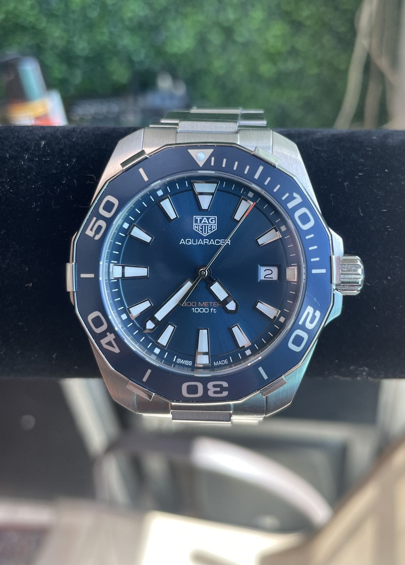 Tag Heuer Way111C Blue Dial 43m