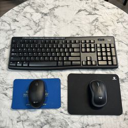 Logi Wireless Keyboard and Mouse Set