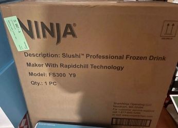 New Ninja SLUSHi 3-in-1 72 oz Professional Frozen Drink Maker