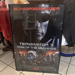 Terminator 3 Rise of the Machines Poster‼️ (READ DESCRIPTION!)