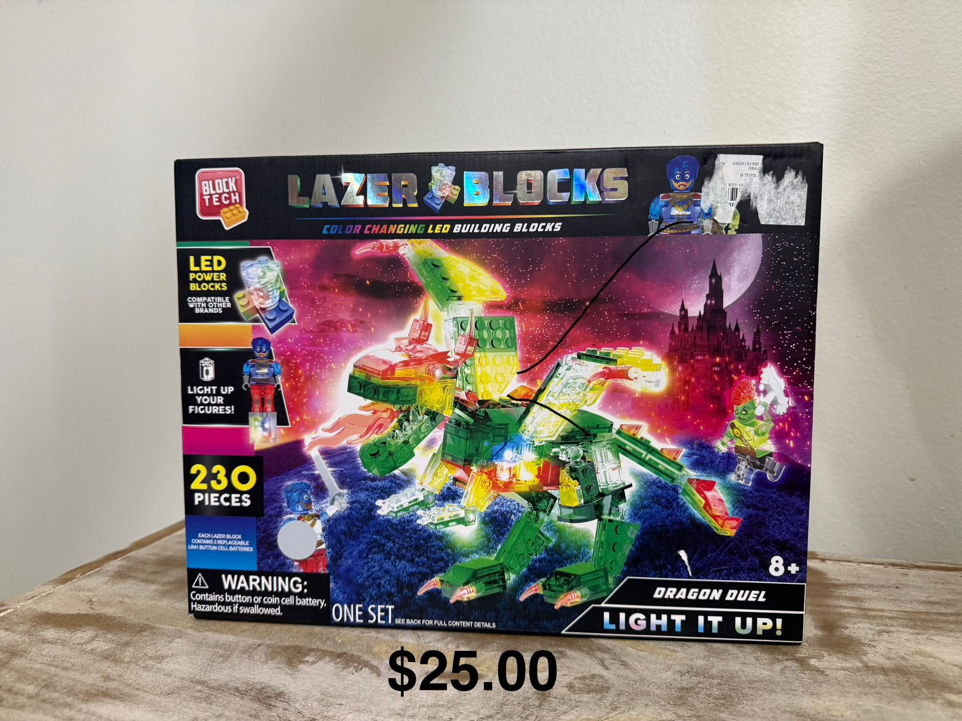 Lazer Blocks Light Up Lego