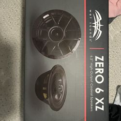 Wet Sounds ZEROs 6 XZ-B | Zero Series™ 6.5-inch High-Output Component Style Coaxial Speakers